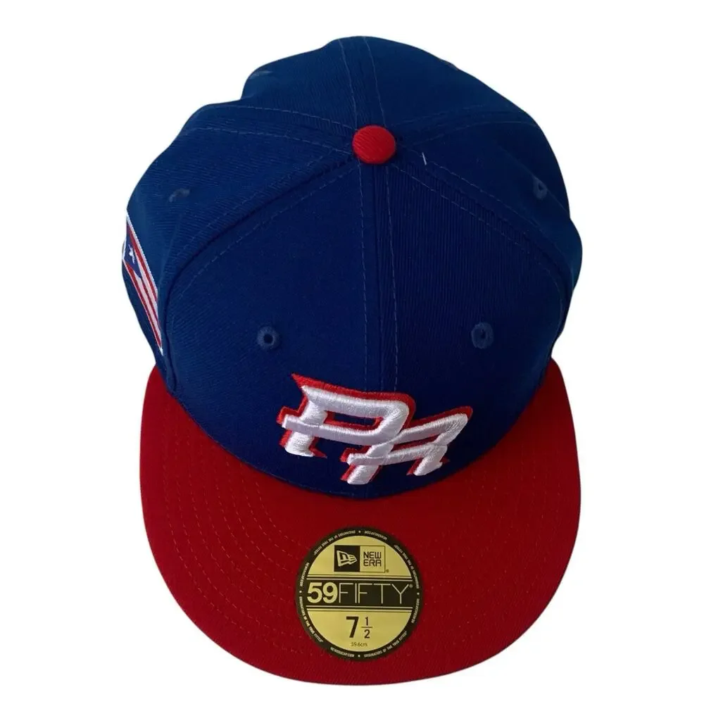 New Era 5950 Puerto Rico Size 7.5 Fitted WBC 2026 Baseball National Team Cap Hat